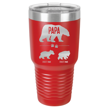 Papa Bear Tumbler Cup